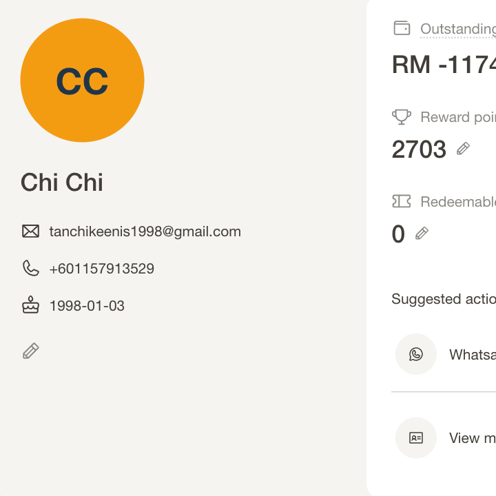 Birthday & rebooking automation